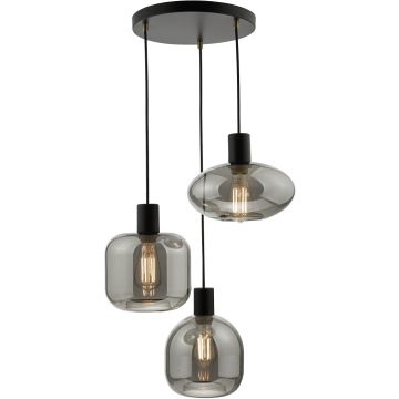 Dar Lighting Aiden AID0310 Pendelleuchte 3x60w/e27