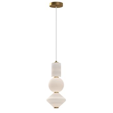 Elstead Lighting Bijou ALM-BIJOU-P3-GD Pendelleuchte 1x20W/LED 3000K 1060lm IP20