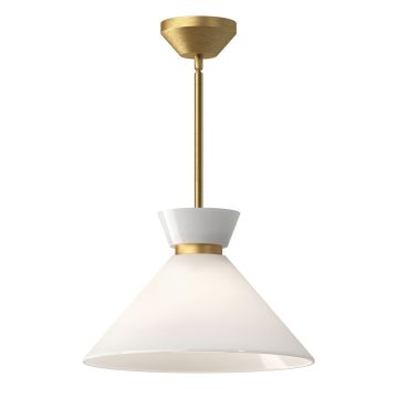 Elstead Lighting Halston ALM-HALSTON-P-M-GD Pendelleuchte 1x60W/E27 IP20