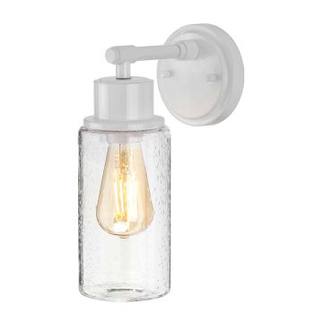 Elstead Lighting MORVAH BATH-MORVAH1-W Wandleuchte 1x60W/E27 IP44