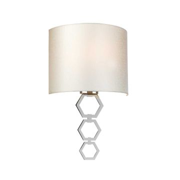 Elstead Lighting Clark CLARK-MEDIUM-PC Wandleuchte 1x60W/E27