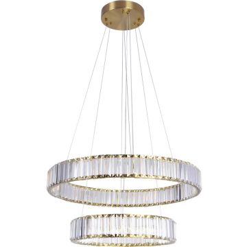 Polux CRISTALIA 338266 Pendelleuchte 4000K 6400lm ip20