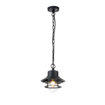 Elstead Lighting Copenhagen COPENHAGEN8-BK Pendelleuchte 1x60W/E27 IP44