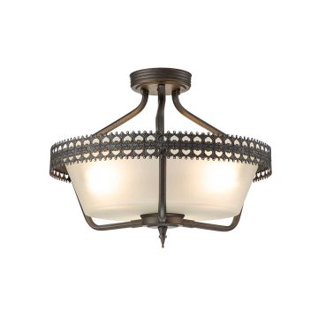 Elstead Lighting CROWN CROWN-SF Deckenlampe 3x60W/E27