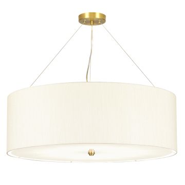 Designer’s Lightbox Pearce DL-PEARCE34-7LT-IV-AB Suspension 7x60W/E27