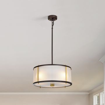 Elstead Lighting CORONA DL-CORONA-3P-BAB Pendelleuchte 3x60W/E27