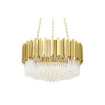 King Home IMPERIAL GOLD DW-D5688S.GOLD Pendelleuchte 12x40W/E14 IP20