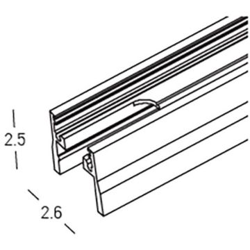 Zambelis 48V LIGHTING SYSTEM E385 Schiene IP65