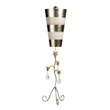 Flambeau TIVOLI SILVER FB-TIVOLI-TL-SV Lampe de table 1x60W/E27