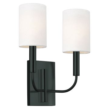 Feiss Brianna FE-BRIANNA2-BK Wandleuchte 2x60W/E14