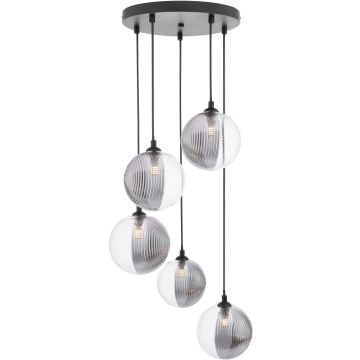 Dar Lighting Federico FED0522-19 Pendelleuchte 5x40w/g9 ip20