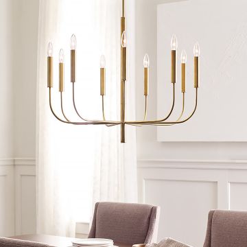 Feiss BRIANNA FE-BRIANNA9-BB Lustre 9x60W/E14