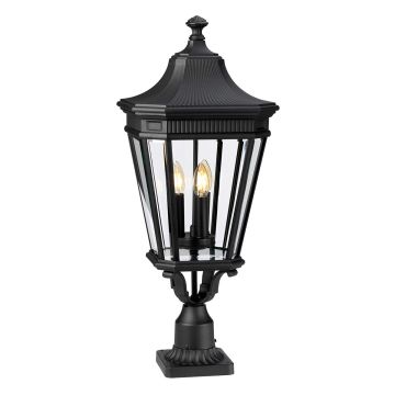 Feiss COTSWOLD LANE FE-COTSLN3-L-BK Stehlampe 3x60W/E14 IP44
