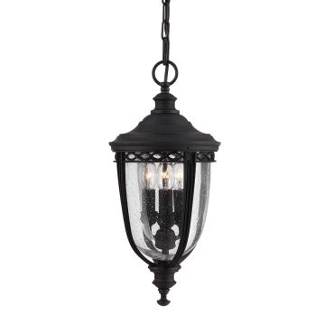 Feiss ENGLISH BRIDLE FE-EB8-M-BLK Pendelleuchte 3x60W/E14 IP23