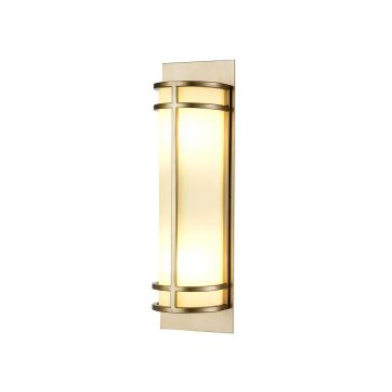 Feiss Fusion FE-FUSION2-PNBR Wandleuchte 2x60W/E27