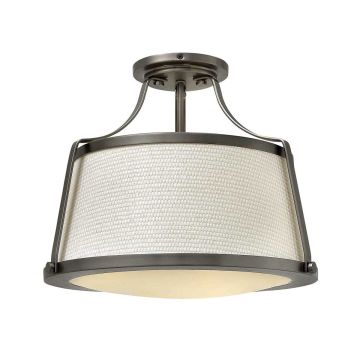 Hinkley Lighting CHARLOTTE HK-CHARLOTTE-SF-AN Lampe de plafond 3x75W/E27