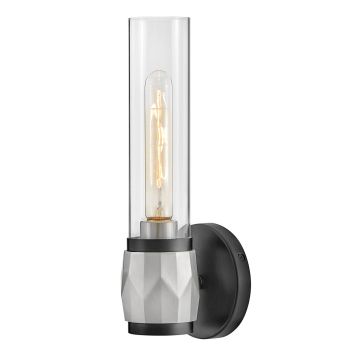 Hinkley Lighting Ellison HK-ELLISON1-BK-BN Applique murale 1x40W/E27 IP44