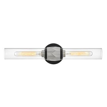 Hinkley Lighting Ellison HK-ELLISON2-BK-BN Applique murale 2x40W/E27 IP44