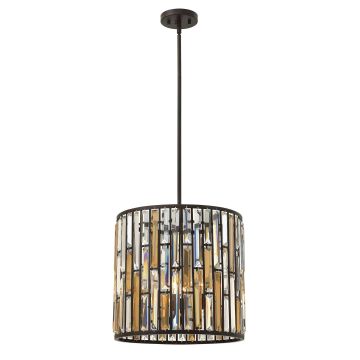 Hinkley Lighting GEMMA HK-GEMMA-P-B-VBZ Suspension 3x60W/E14