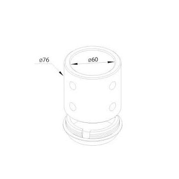 Norlys ACCESSORIES 1509GR Bague réductrice
