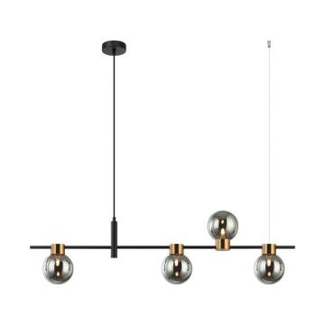Italux BLETTER PND-5225-4-BK-SG Suspension 4x25W/G9 IP20