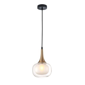 Italux KONILA PND-99709-1-BRO-CL Pendelleuchte 1x10W/G9 IP20