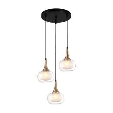 Italux KONILA PND-99709-3A-BRO-CL Suspension 3x10W/G9 IP20