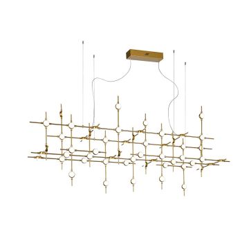 Italux PROVENZA MD18001067-55A GD Pendelleuchte 55x132W/LED 3000K 9133LM IP20