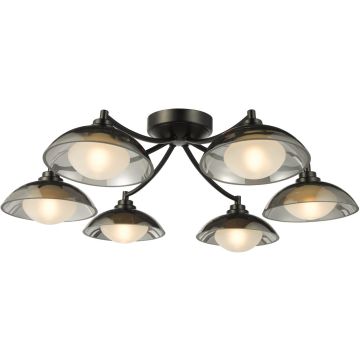 Dar Lighting Kadience KAD0622 Deckenlampe 6x5w/G9 ip20