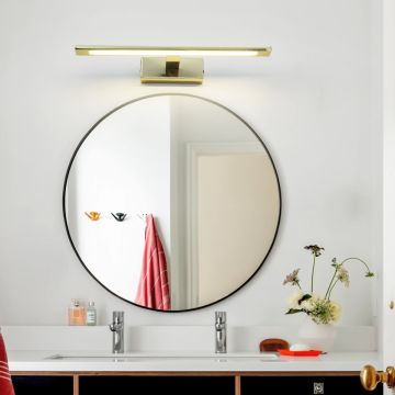 Light Prestige Isla GS-LWB-12W GOLD CCT Applique murale 1x12W/LED 3000K|4000K|6000K IP44