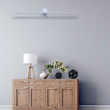 Light Prestige Modern Slim LP-777/1W L WH Wandleuchte 1x8W/LED 3000K 1100 lm IP44