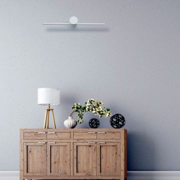 Light Prestige Modern Slim LP-777/1W M WH Applique murale 1x6W/LED 3000K 800 lm IP44