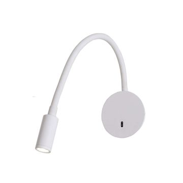 Light Prestige Senise LP-2021/1W WH Wandleuchte 1x3W/LED 3000K IP20