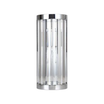 Light Prestige Vetro LP-2910/1W L CH Wandleuchte 1x10W/E14 IP20