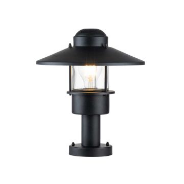 Elstead Lighting Klampenborg KLAMPENBORG-PED-BK Lampe sur pied 1x60W/E27 IP44