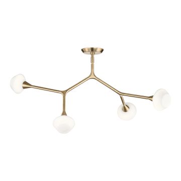 Kichler Cassius KL-CASSIUS-4P-CPZ Deckenlampe 4x3W/G9 3000K 300lm