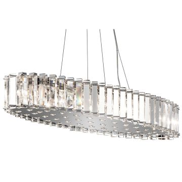 Kichler CRYSTAL SKYE KL-CRYSTAL-SKYE-I-L Suspension 12x3,5W/G9 320LM IP44