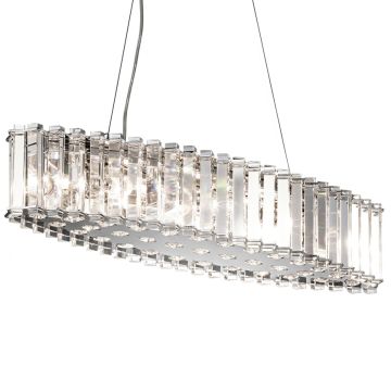 Kichler CRYSTAL SKYE KL-CRYSTAL-SKYE-ISLE Suspension 8x3,5W/G9 320LM IP44