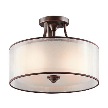 Kichler LACEY KL-LACEY-SF-MB Lampe de plafond 3x60W/E27