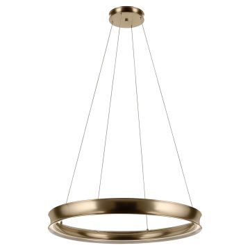 Kichler Larousse KL-LAROUSSE-LED-L-CPZ Suspension lumineuse 103W/LED 2600K 1798lm