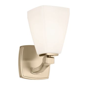 Kichler Marant KL-MARANT1-OPAL-CPZ Applique murale 1x3W/G9 3000K 300lm ip44