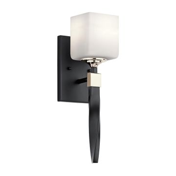 Kichler Marette KL-MARETTE1-BK Applique murale 1x3.5W/G9 IP44