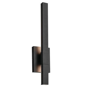 Kichler Nocar KL-NOCAR-M-BK Wandleuchte 1x20W/LED 3000K 1150lm IP44