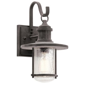 Kichler RIVERWOOD KL-RIVERWOOD2-M Wandleuchte 1x60W/E27 IP44
