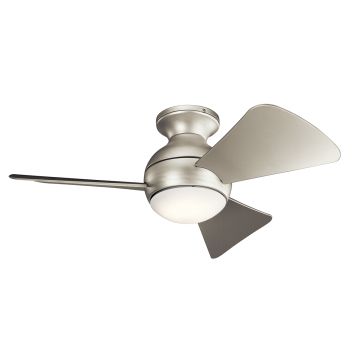 Kichler Sola KLF-SOLA-34-BN Ventilator 1x10W/LED 3000K 1116 lm IP23