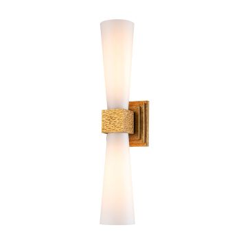 Elstead Lighting Kristy KRISTY-2WB-DG-OPAL Wandleuchte 2x4W/G9 3000K 800lm IP44
