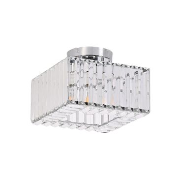 Light Prestige Vetro LP-2910/1C CH square Deckenleuchte 1x15W/E27 IP20