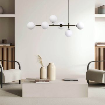 Light Prestige Alisa LP-005/6P BK/WH Pendelleuchte 6x40W/E14 IP20