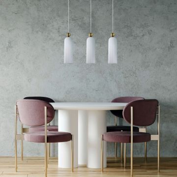 Light Prestige Piega LP-939/3L white Suspension 3x40W/E14 IP20