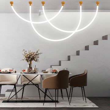 Light Prestige Rope Light LP-642/3M Smart Pendelleuchte 1x38W/LED 2700K-6500K 9800 lm IP20